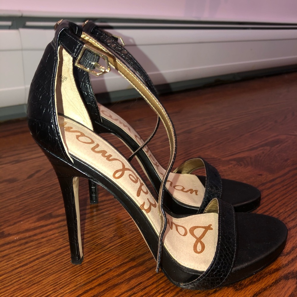 Sam Edelman Ankle Strap Stiletto Heel